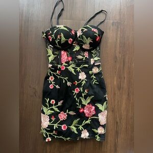Revolve Super Down Corset Dress - Size XS